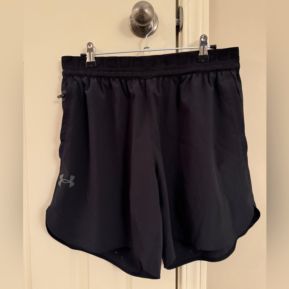 Under Armour Men's Black Athletic Shorts